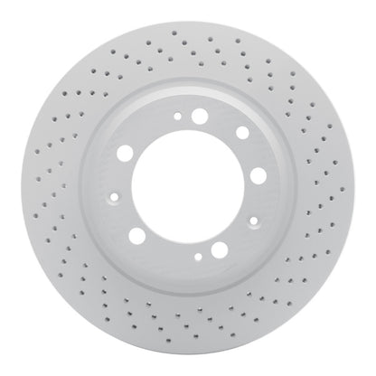 DFC 98-98 Porsche 911 Right Rear Drilled Hi-Carbon Alloy Geomet Coated Rotor