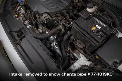 K&N Engineering K&N 20-22 Hyundai Veloster N 2.0L L4 Aluminum Charge Pipe Kit - Gunmetal Gray