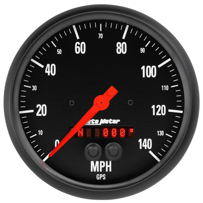 Autometer Z-Series 5in. 0-140MPH (GPS) Speedometer Gauge