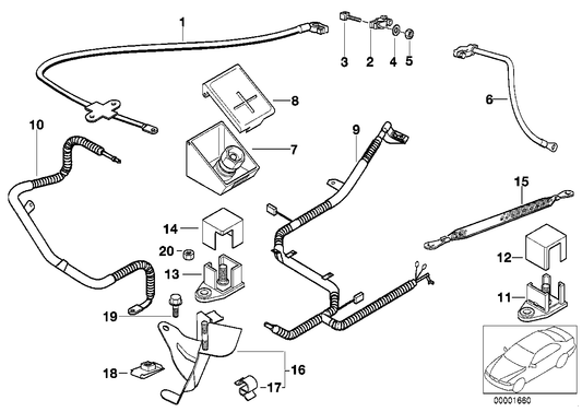Genuine BMW 12521741298 E38 Cover (Inc. 750iLS) | ML Performance US US Car Parts