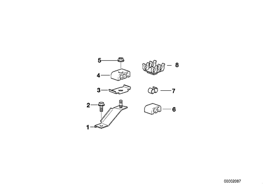 Genuine BMW 13531247440 E36 E34 Bracket (Inc. 316Ci, 316i & 316g) | ML Performance US US Car Parts