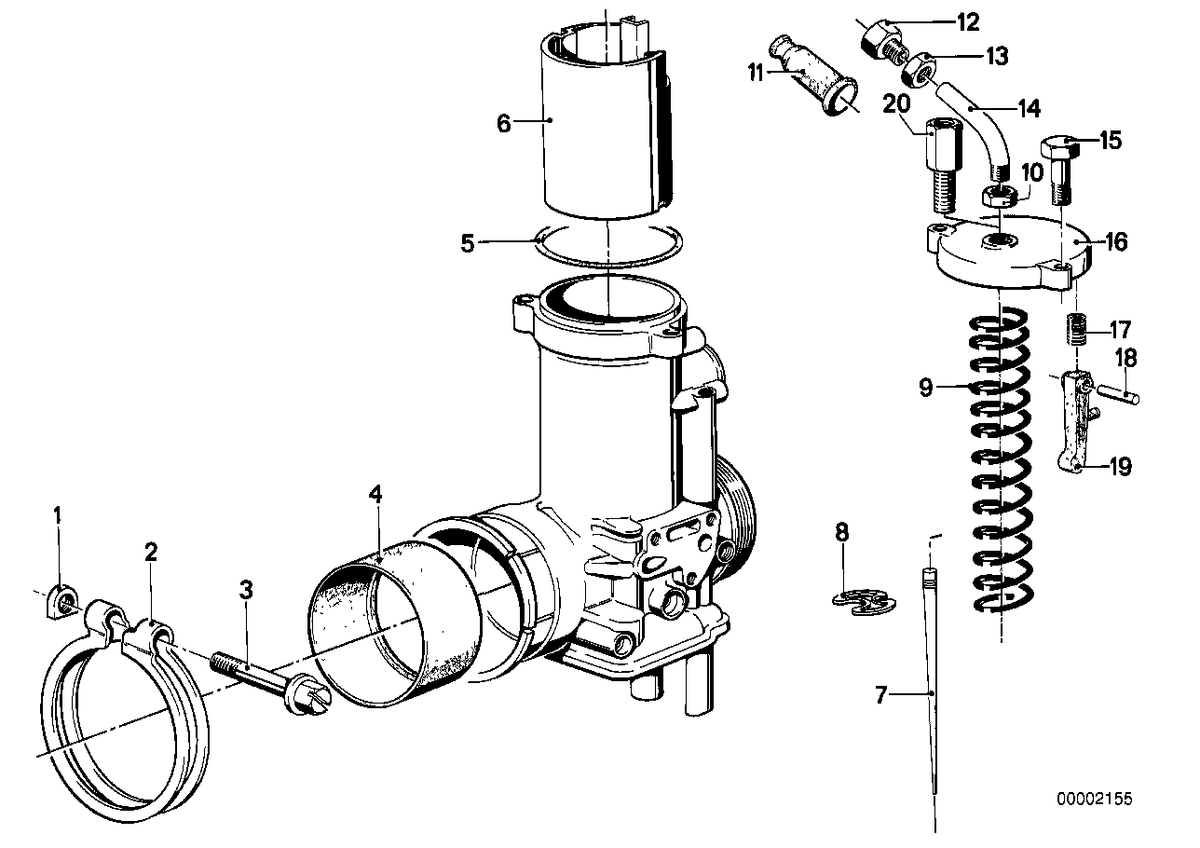 Genuine BMW 13111260848 Spring (Inc. R90S) | ML Performance US US Car Parts