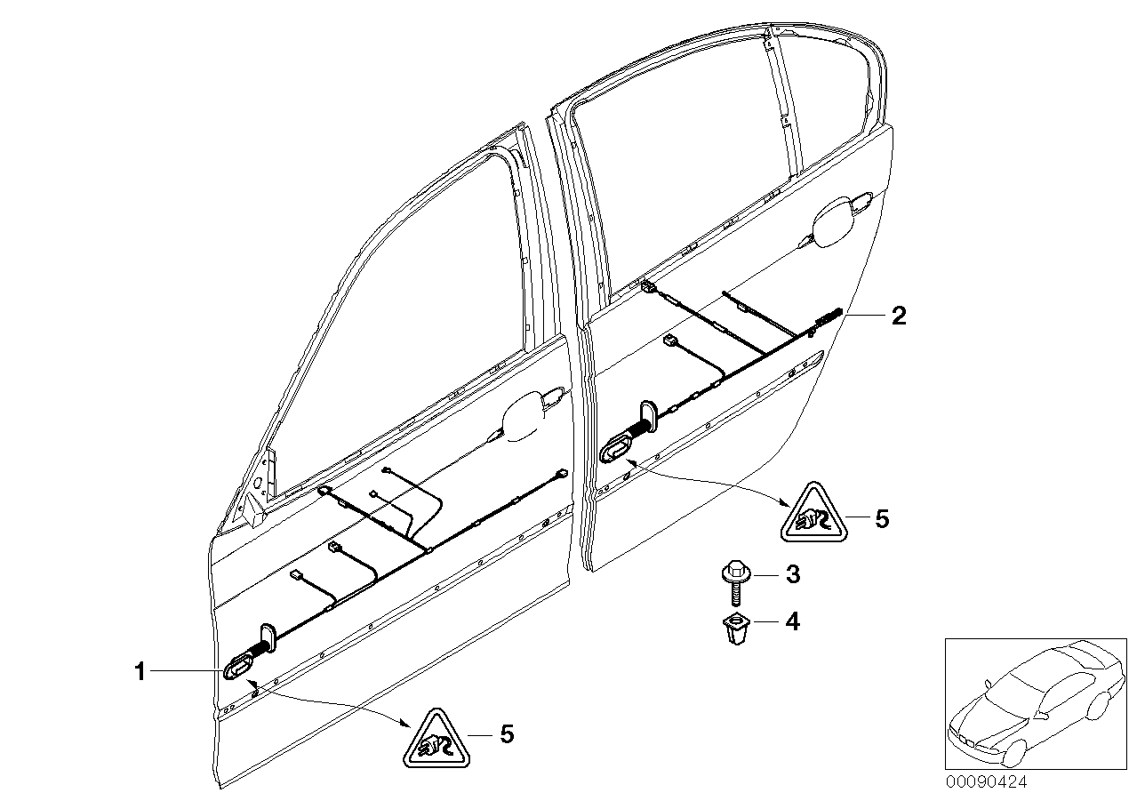 Genuine BMW 61139147289 E71 E72 E70 Slider (Inc. X5) | ML Performance US US Car Parts
