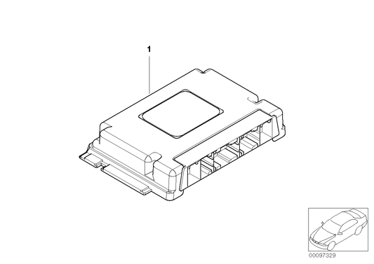 Genuine BMW 23607582247 E60 E63 E64 Exch. Basic Control Unit Smg GS35 (Inc. 525i, 550i & 530i) | ML Performance US US Car Parts
