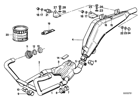 Genuine BMW 18122310861 Rubber Mounting (Inc. R 80 GS & R 100 GS) | ML Performance US US Car Parts