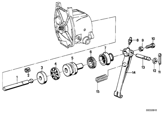 Genuine BMW 21511230104 Clutch Lever (Inc. R75/5, R50/5 & R60/5) | ML Performance US US Car Parts