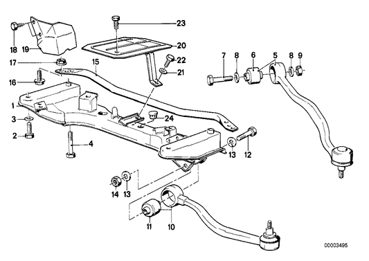 Genuine BMW 31111124702 E28 E24 Washer (Inc. 533i, 528i & 635CSi) | ML Performance US Car Parts