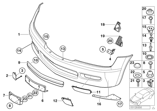 Genuine BMW 51118397270 E36 Base (Inc. Z3 3.0i, Z3 1.9 & Z3 1.8) | ML Performance US Car Parts