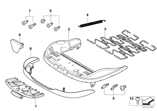 Genuine BMW 52103411364 E83 Covering Inner Right SANDBEIGE (Inc. X3) | ML Performance US US Car Parts