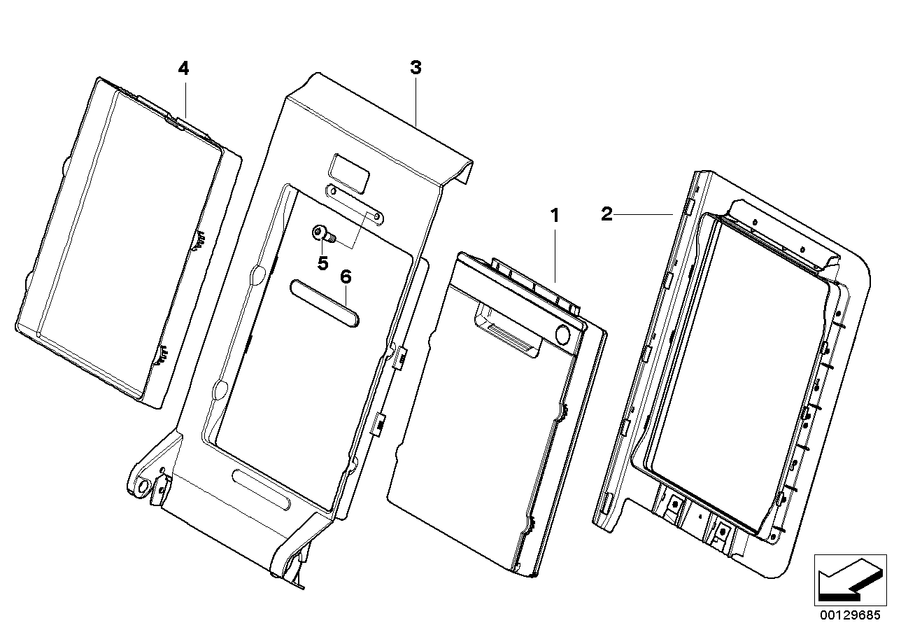 Genuine BMW 52203411935 E83 Armrest Panel SANDBEIGE (Inc. X3) | ML Performance US US Car Parts