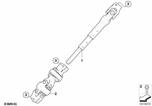 Genuine BMW 32303446794 Double Joint