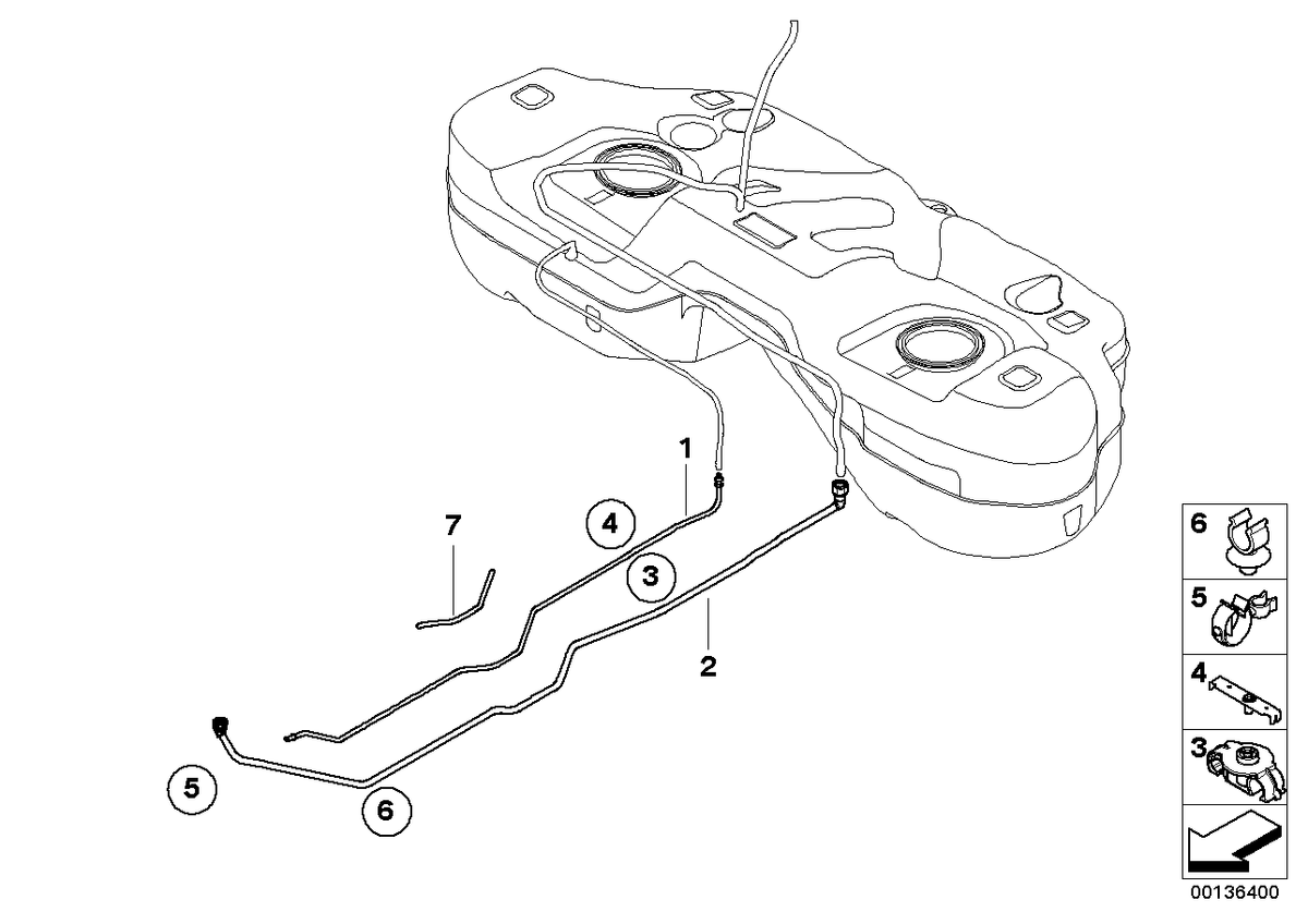 Genuine BMW 16137162921 E83 Hose Clamp (Inc. X3) | ML Performance US US Car Parts