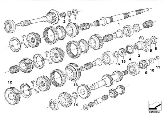 Genuine BMW 23211206488 E28 E23 Bush (Inc. 525i, 728i & E30 M3) | ML Performance US US Car Parts
