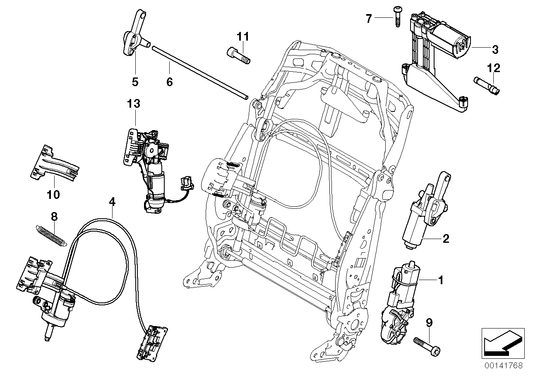 Genuine BMW 52107068055 E60 E72 E67 Flexible Shaft (Inc. X6) | ML Performance US US Car Parts