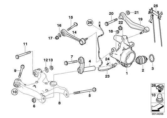 Genuine BMW 34526762736 E67 Cable Bracket, Right (Inc. 745LiS & 760LiS) | ML Performance US US Car Parts