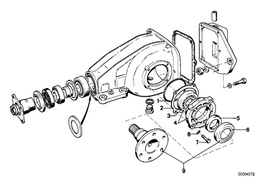 Genuine BMW 33131204931 E21 Drive Flange Output (Inc. 316, 320 & 323i) | ML Performance US US Car Parts
