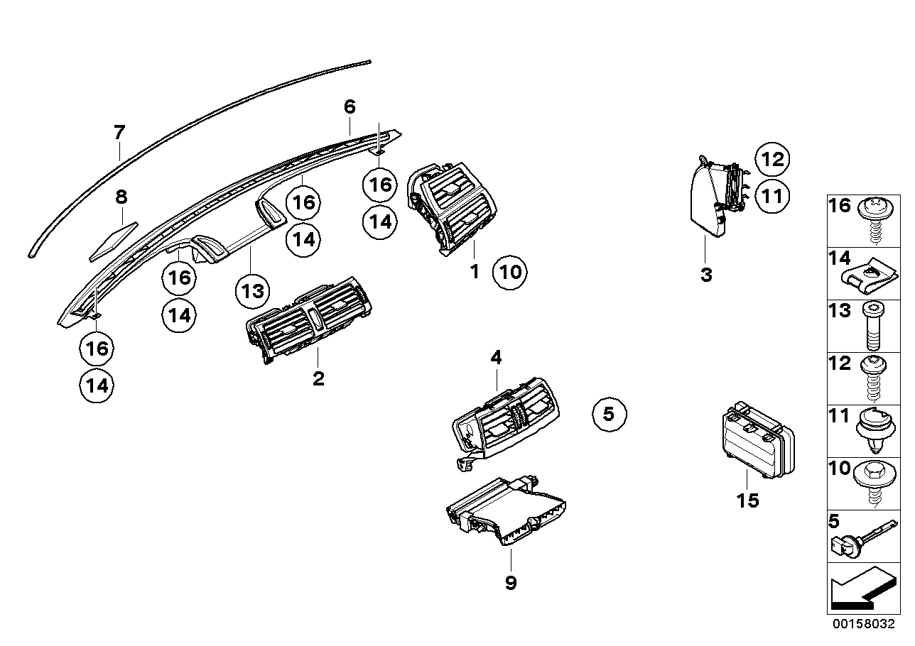 Genuine BMW 64129111026 E71 E72 Additional Heater, Electric, Right (Inc. Hybrid X6 & X6) | ML Performance US US Car Parts