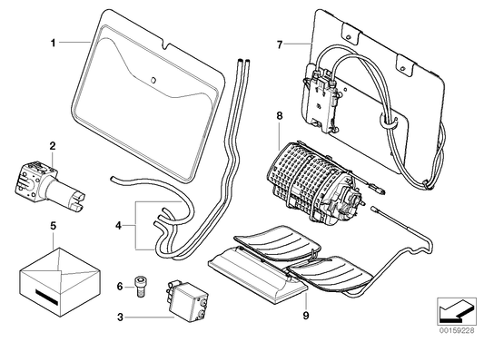 Genuine BMW 52109162871 E66 E60 E71 Valve Unit (Inc. Alpina B7LX, 523i & 530d) | ML Performance US US Car Parts