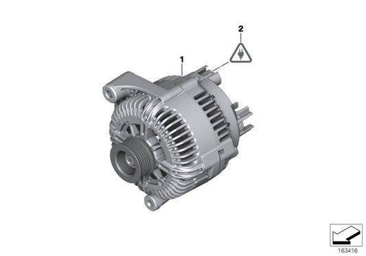 Genuine BMW 12527507259 E92 E89 E91 Socket Housing (Inc. Cooper D ALL4 1.6, JCW ALL4 & Cooper S) | ML Performance US US Car Parts