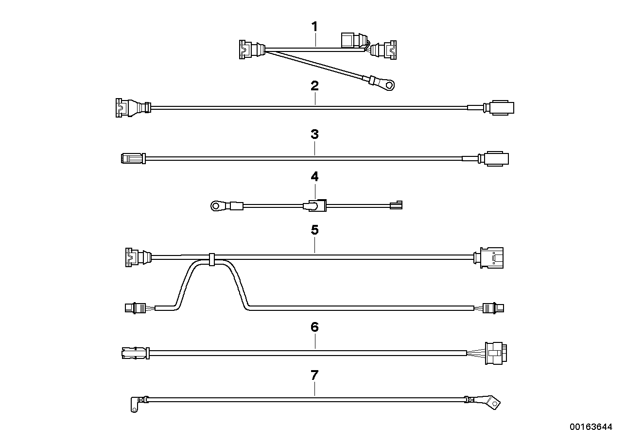 Genuine BMW 12517541009 E90 E92 Nox Wire (Inc. 330xi, 335d & 325xi) | ML Performance US US Car Parts