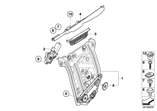 Genuine BMW 07149156655 E88 Torx Screw With Washer ISA M6X17 (Inc. 118d, 135i & M6) | ML Performance US US Car Parts