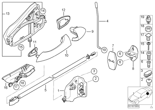 Genuine BMW 51218257739 E53 Covering Primend Left (Inc. X5) | ML Performance US US Car Parts