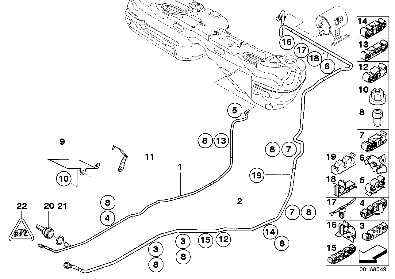 Genuine BMW 16122283498 E93 E90 Vibration Damper (Inc. M3) | ML Performance US US Car Parts
