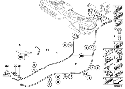 Genuine BMW 16122283498 E93 E90 Vibration Damper (Inc. M3) | ML Performance US US Car Parts