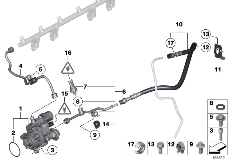 Genuine BMW 13537583212 E92 E89 E91 Protection (Inc. Z4 35is, 523i & X6 35iX) | ML Performance US US Car Parts