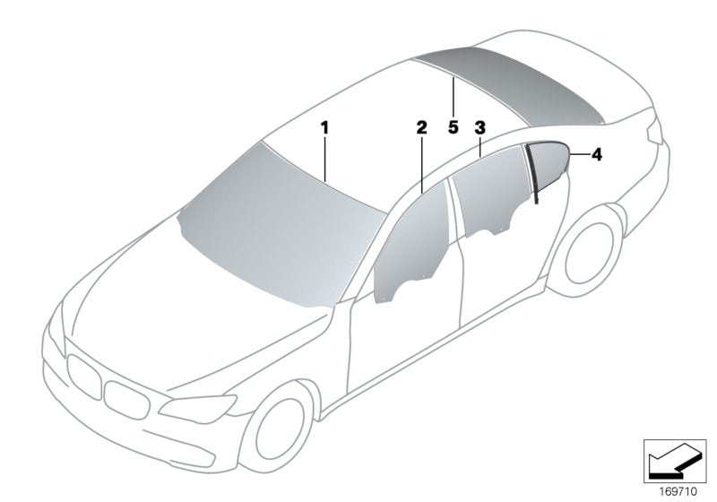 Genuine BMW 51137217789 Clamp SCHWARZ (Inc. Alpina B7L, 750LdX & Alpina B7LX) | ML Performance US US Car Parts