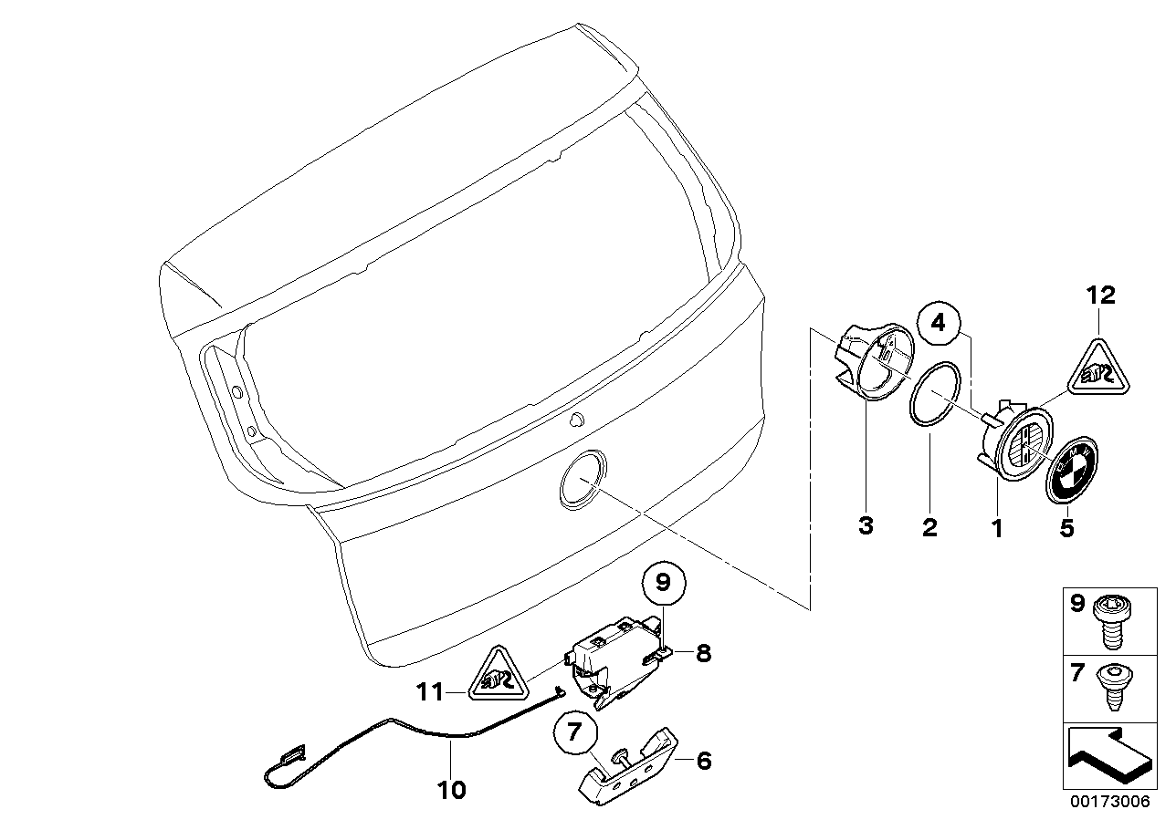 Genuine BMW 51247201960 E86 Supporting Ring (Inc. 123d, 650iX 4.4 & 640d) | ML Performance US US Car Parts
