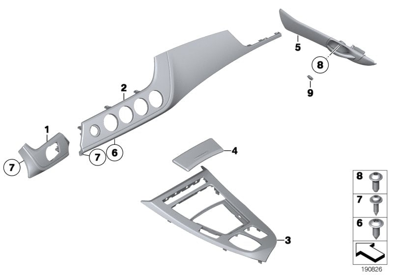 Genuine BMW 51168049224 E89 Deckel Ascher ALU CARBON (Inc. Z4 35is, Z4 28i & Z4 30i) | ML Performance US US Car Parts