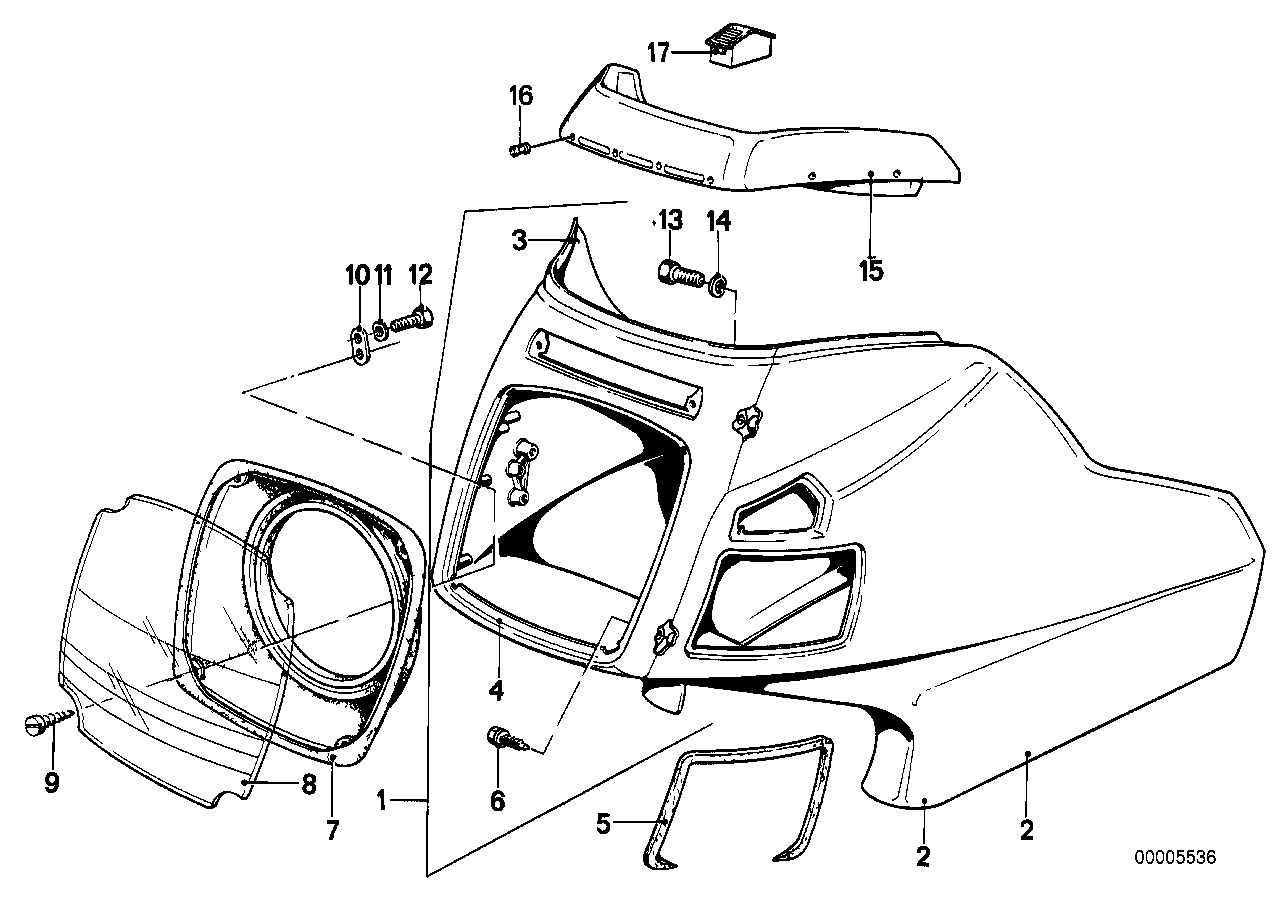 Genuine BMW 46631239101 Holder (Inc. R65T, R45T/N) | ML Performance US US Car Parts