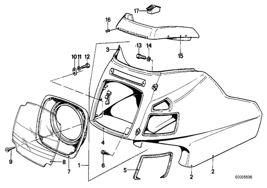 Genuine BMW 46631239101 Holder (Inc. R65T, R45T/N) | ML Performance US US Car Parts