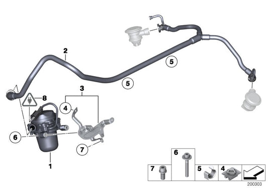 Genuine BMW 11727583871 RR4 RR6 Air Pump (Inc. Ghost, 760LiS & Dawn) | ML Performance US US Car Parts