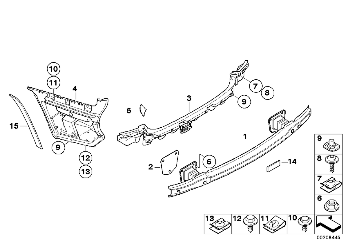 Genuine BMW 51129123785 E93 Sealing Strip (Inc. 335i & 335is) | ML Performance US US Car Parts