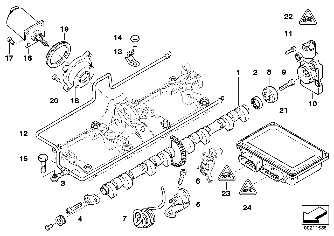 Genuine BMW 07129903535 E65 RR1 Torx Bolt M6X20-10.9-PHR (Inc. 735i, 760Li & 745Li) | ML Performance US US Car Parts