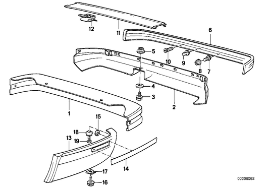 Genuine BMW 51121967519 E24 Cover (Inc. M6, 635CSi & M635CSi) | ML Performance US US Car Parts