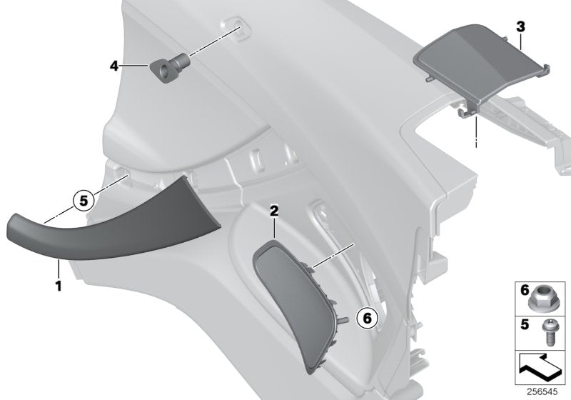 Genuine BMW 51437406338 Cover F Right Loudspeaker COGNAC (Inc. 650iX, 650iX 4.0 & 640d) | ML Performance US US Car Parts