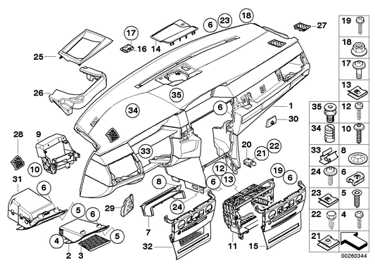 Genuine BMW 07149128047 E61 C-Clip Sheet Metal Nut (Inc. 750LiX, 530xd & 750LiX 4.4) | ML Performance US US Car Parts