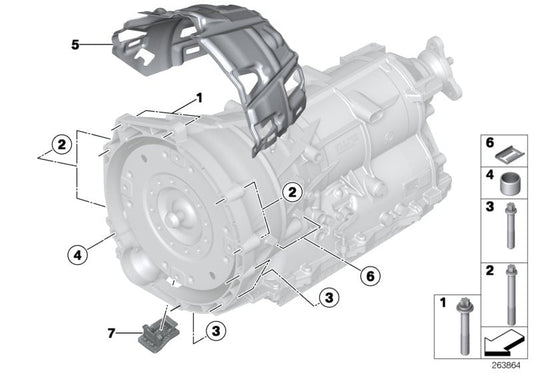 Genuine BMW 24147591704 F20 Cap (Inc. 328dX, 118i & 125i) | ML Performance US US Car Parts