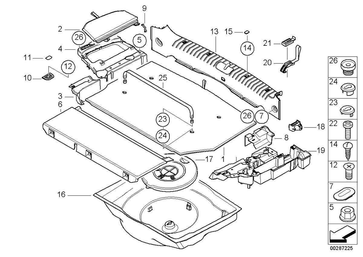 Genuine BMW 51478232580 E46 Base (Inc. 320d, 320i & 325i) | ML Performance US US Car Parts
