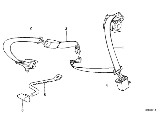 Genuine BMW 72111963480 E32 Grommet (Inc. 740iL, 730i & 750iLS) | ML Performance US US Car Parts