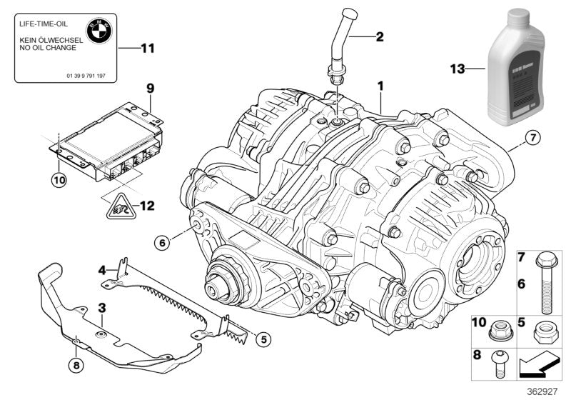 Genuine BMW 33607595847 E70 E71 Control Unit For Qmv (Inc. X6) | ML Performance US US Car Parts