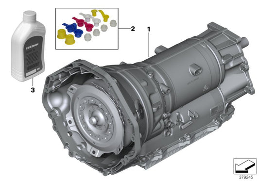 Genuine BMW 24009501704 F91 F93 F90 Automatic Transmission Eh GA8HP75X - XJV (Inc. M5 & M8) | ML Performance US US Car Parts