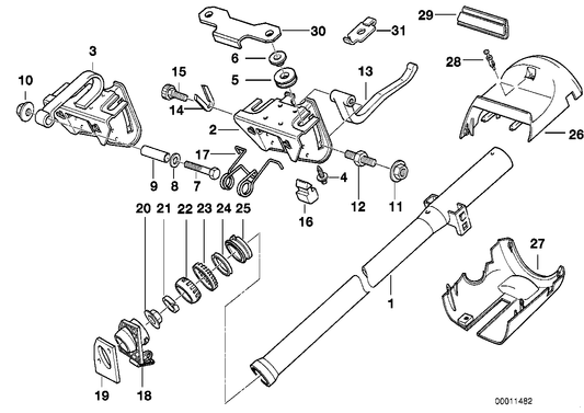 Genuine BMW 32311159767 E36 E36 Gasket (Inc. 328i, Z3 2.2i & Z3 1.9) | ML Performance US US Car Parts