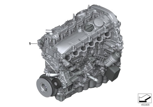 Genuine BMW 11002464486 G15 G16 Short Engine B58B30C (Inc. 740i, 840i & 740Li) | ML Performance US US Car Parts