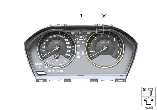 Genuine BMW 62108093982 F83 Instrument Cluster MPH (Inc. M4 CS, M4 GTS & M4) | ML Performance US US Car Parts