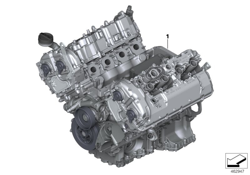 Genuine BMW 11002458509 G14 G15 Short Engine N63B44D (Inc. X5 M50iX, M550iX & 750iX) | ML Performance US US Car Parts