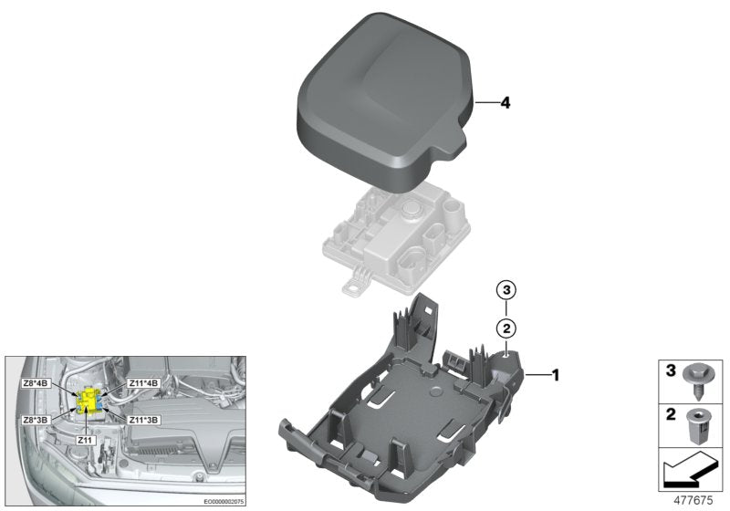Genuine BMW 12528616569 F21 F20 Cover (Inc. 320i ed, 116i & 120i) | ML Performance US US Car Parts